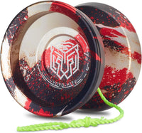 YOYOSTUDIO H17 dual purpose aluminum trick yoyo with strings, glove and case - view 5