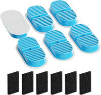 Cat Fountain Filters Replacement: 24 Filters – Essentials for Cats - 6 Filters +6 Sponges