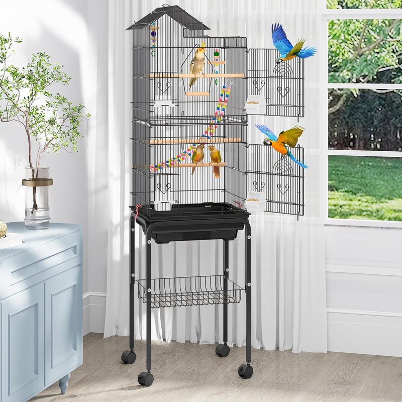 YITAHOME 62 Inch Large Bird Cage​ – Essentials for Birds