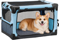 JOYTUTUS Collapsible Dog Crate - 26"L x 18"W x 18"H