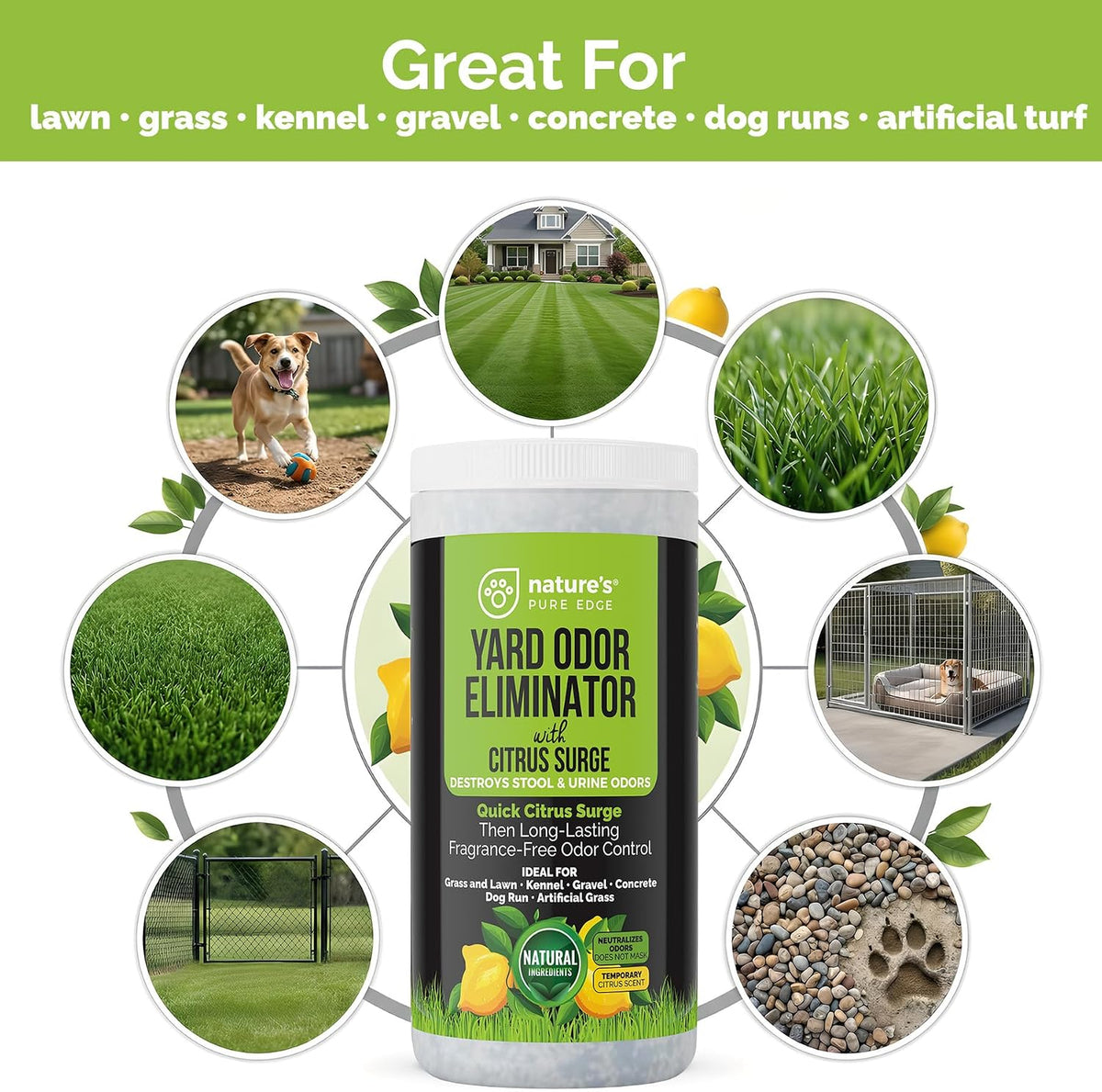 Yard Odor Eliminator – Essentials for Dogs - Citrus Scented - image 4