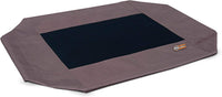 K&H Outdoor Elevated Dog Bed Pet Cot Replacement Cover - Chocolate/Black Mesh / Medium 32 X 25 Inches