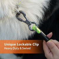 Heavy Duty Dog Leash, 15FT Training Leash with Swivel Lockable Hook, Padded Handle and Highly - 15ft*1/3" / Red - image 3