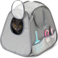 Collapsible Portable Cat Litter Box Standard for Travel Light Weight - image 4