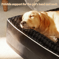 Orthopedic Washable Dog Bed - Black / 54.0"l x 36.0"w x 7.5"th - image 2
