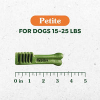 Greenies Petite Dental Dog Treats, Blueberry Flavor, 12 oz. Pack (20 Treats)