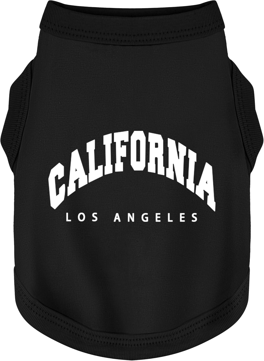 Discover Cozy Cotton Canine Wear: Soft, Lightweight - 3XL-(38~55lb) | Chest(~30") / Black California