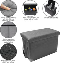 Car Back Seat Extender for Large Dogs up to – Essentials for Dogs - Grey+Fur Remover Brush - image 3