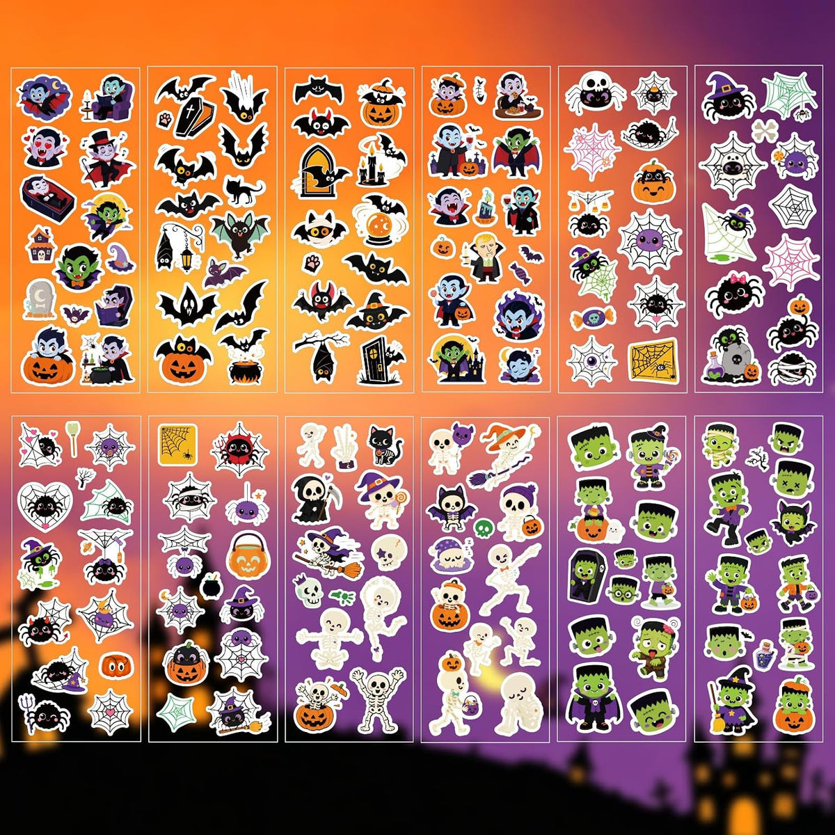 Puffy 3D Sticker for Kid & Toddler 500+ Variety Pack Cute Scrapbook - Halloween - image 4