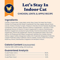 Solid Gold Indoor Dry Cat Food - Grain Free & Gluten Free - Chicken Cat Food Dry Kibble for Indoor Cats w/Probiotics & Fiber for Gut Health - Sensitive Stomach & Hairball Support for Adult Cats - 6LB