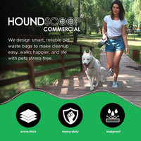 -Houndscoop - 800 Ct XL Pull-Strap Header Dog Waste Bags for HOA Stations – Essentials for Dogs - image 3