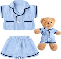 Hungdao Bear Pajamas Clothes for Make Your Own Animals - Blue