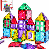 Antibacterial Magnetic Tiles - 32 PCS