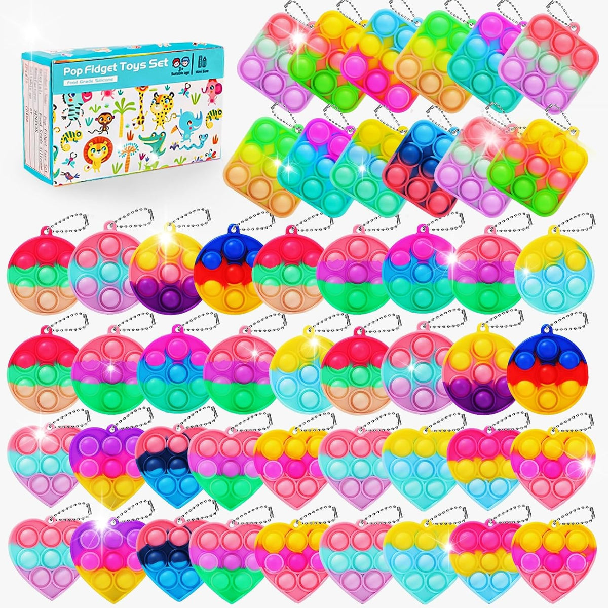 57PCS Party Favors for Kids - mixed-57