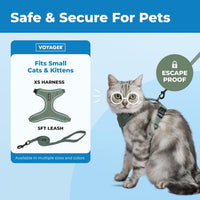 Voyager Escape-Proof Step-in Harness & Leash, Moss Green - Moss Green (327) / XS (Chest: 13 - 16") - image 2
