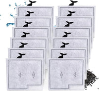 12 Pack Medium Filter Cartridges Compatible with Aqueon Replacement Filter Cartridges Compatible with Aqueon QuietFlow LED PRO Power Filter Size 10 & E Internal Power Filter Size 20 & Zilla Size 20