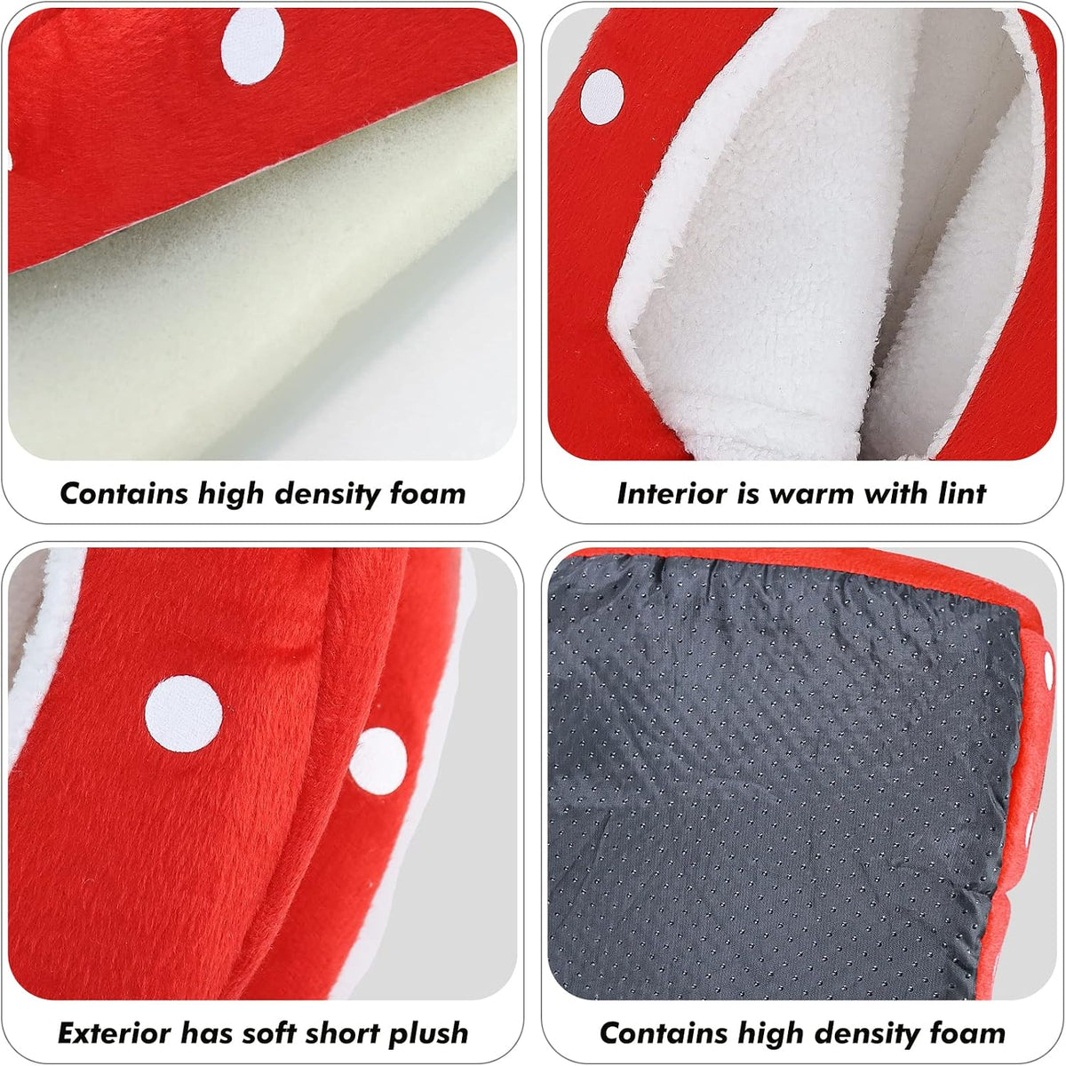 Mygeromon Guinea Pig Bed Rabbit Hideout Cuddle Cup – Daily Care for Small Pets - Strawberry Style - image 4