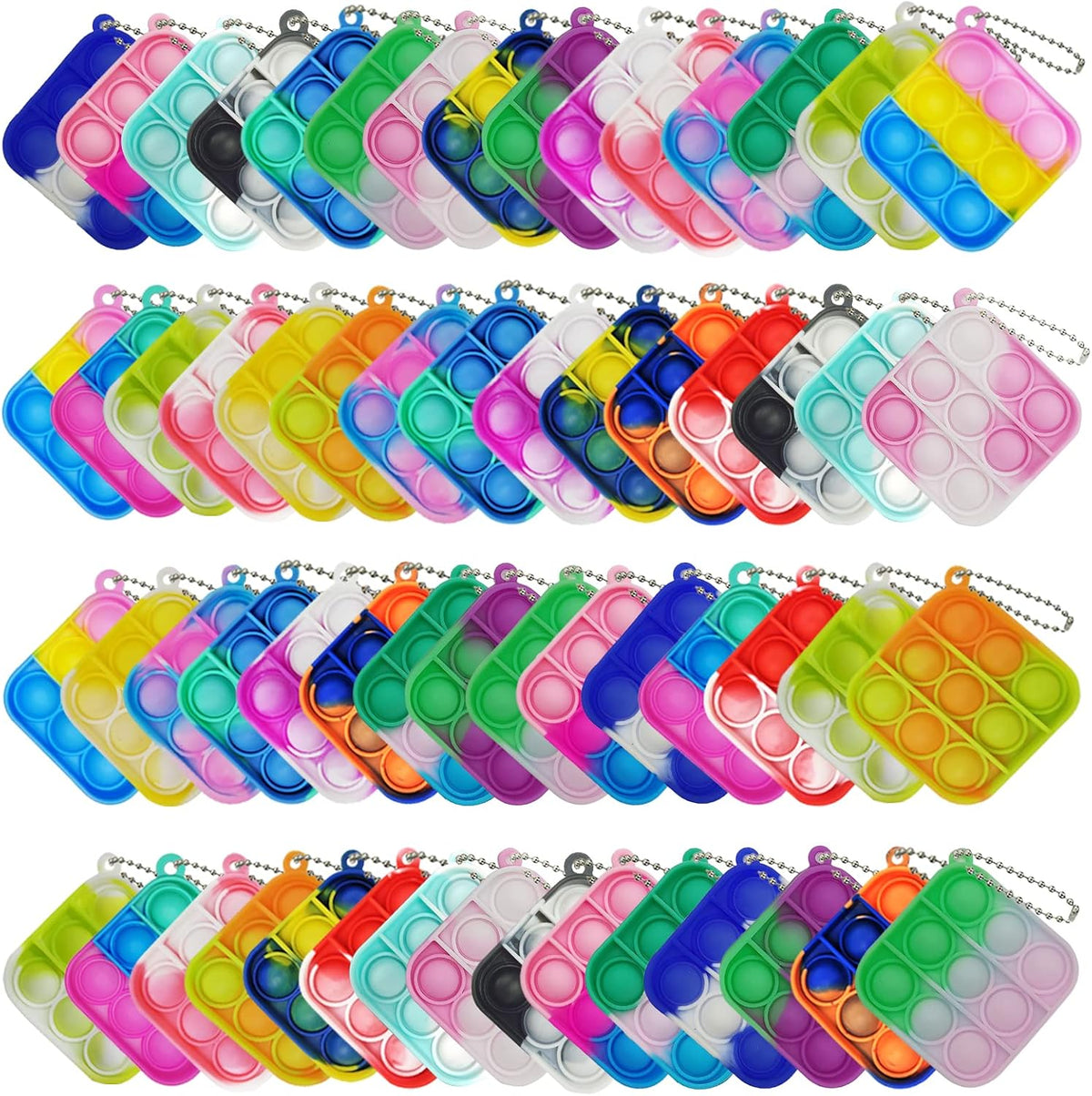 120 Pcs Mini Pop Fidget Toys Bulk - 120PCS