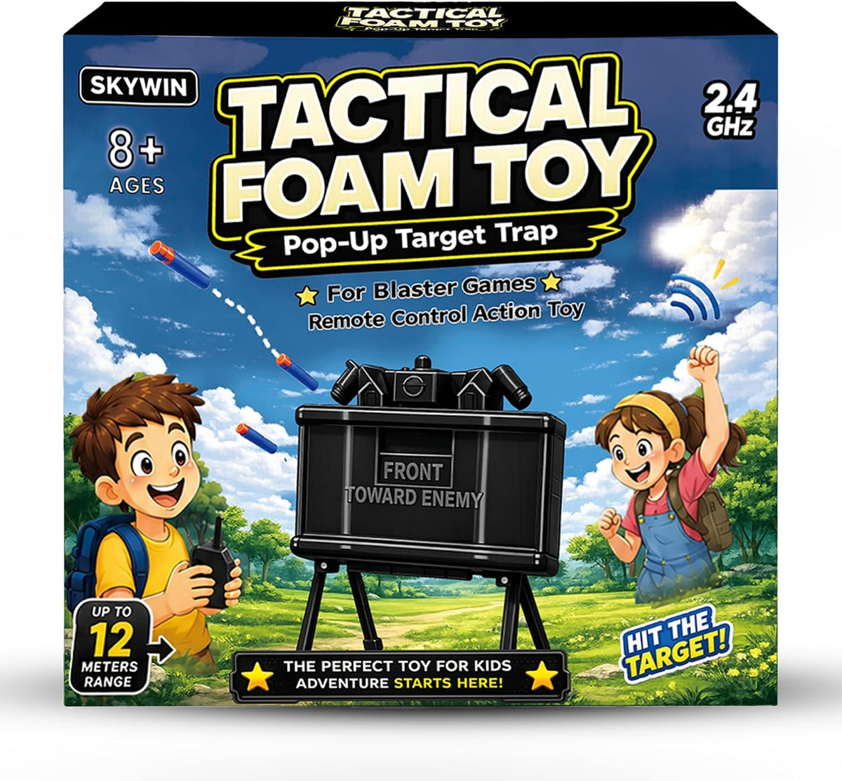 Skywin Toy Action Set for Play Games - 1 Pack / Black