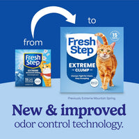 Fresh Step Extreme Clump Multi Cat Clumping Cat Litter - Mountain Spring / 14 lb (Pack of 1) - image 2