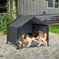 Large Dog Shade Shelter for Outside - Grey / Small - image 3