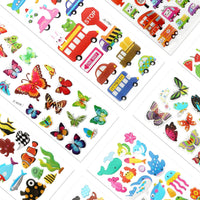 Puffy 3D Sticker for Kid & Toddler 500+ Variety Pack Cute Scrapbook - Basic Style 2 - image 3