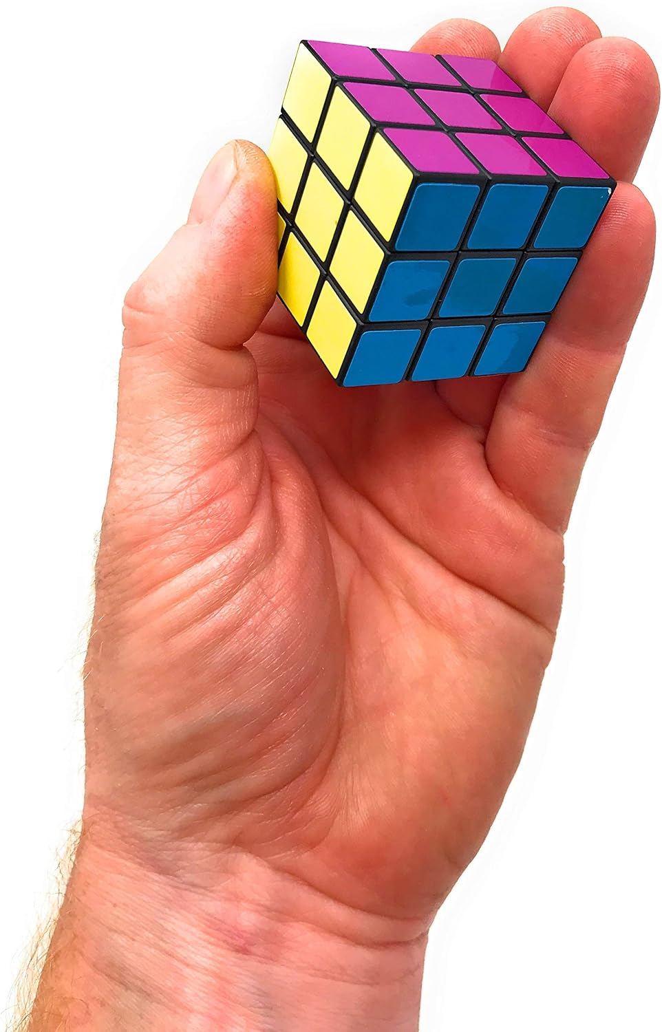 Funiverse bulk 3x3 puzzle cubes, 24 pack of bright 1.5 inch mini speed cubes - view 4