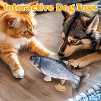 Mity rain Interactive Lobster Dog Toy – Essentials for Dogs - Fish - image 2