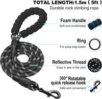 haapaw Dog Harness with Leash Set - XS / Black - image 3