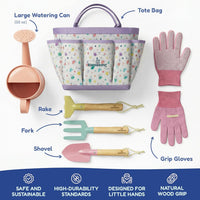 Gardening Set, Tool Kit, for Kids, STEM, Includes Tote Bag - Egg Hunt - image 3