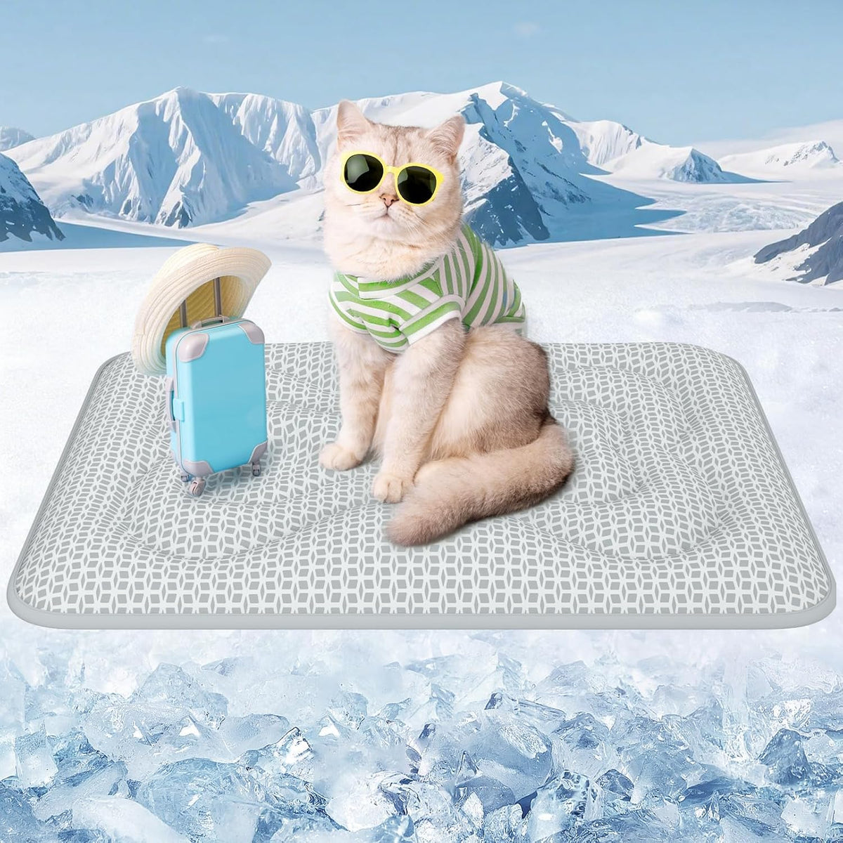 Thickened Cooling Mat for Dogs, Suitable for All Seasons - Grey / S