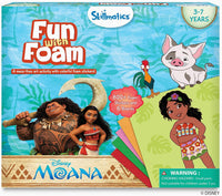 Skillmatics Fun with Foam Sticker Art, Animals, Craft Kit - Disney Moana