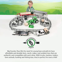 Big Country Toys 5-Piece Hay Bale Set - Toy Hay Bales for Farm Animal Toys for 3 Year Old Boys & Girls