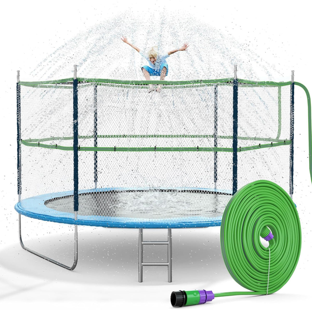 Jasonwell Trampoline Sprinkler Kids Outdside: Trampoline Accessories