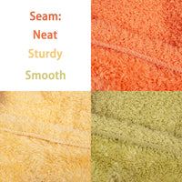 Dog Sweater, Dog Clothes for Medium Dogs Male or Boy - Orange+Yellow+Green / Medium - image 3