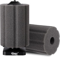 hygger Fine Sponge Filter for Aquarium 30~75 Gallons Fish Tank Filter Betta Breeding Fry Shrimp Snails Air Powered Filters