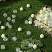 GUESVOT ball pit balls, 100 crush proof plastic balls with reusable storage bag - view 13