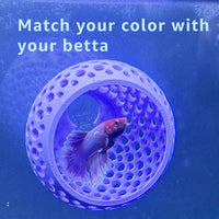 CTWPets Betta Bulb Hide 2.0, Betta Bed & Aquarium Cave - Lavender Bliss - image 4