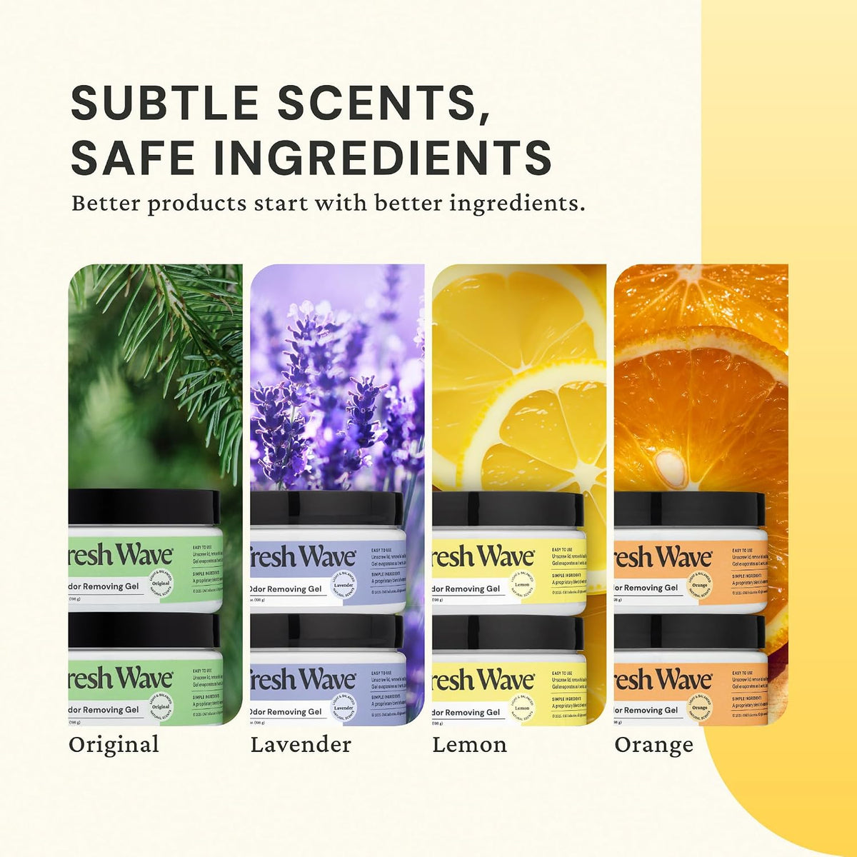Fresh Wave Lemon Odor Removing Gel - Lemon / 7 Fl Oz (Pack of 9) - image 2