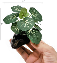 M2cbridge Artificial Fish Tank Plants Aquarium Plant Aquatic Water - 2pcs Small Green - image 3