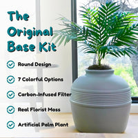Good Pet Stuff round hidden litter box planter with carbon filter, made in USA - view 4