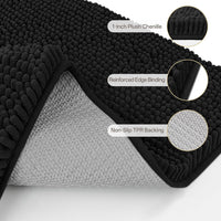 Dog Door Mat for Muddy Paws - 96"L x 48"W x 1.0"Th / Black - image 4