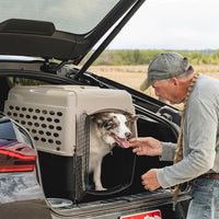 Petmate Vari Dog Kennel, Carrier for Large Dogs, Taupe and Black - 32.0"L x 22.5"W x 24.0"H / Kennel Only - image 4