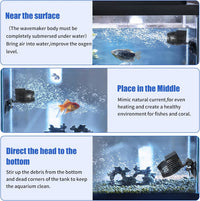 AQUANEAT Circulation Pump, 800GPH Aquarium Wave Maker - 2100 GPH - image 3