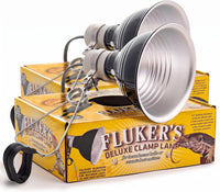 Fluker's Repta-Clamp Lamp - 5.5 Inch (Pack of 2) / 5.5" with On/Off Switch for Reptiles