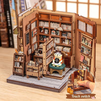 Fsolis Book Nook Kit Booknook Bookshop - Antique Bookery of Kyoto - image 3