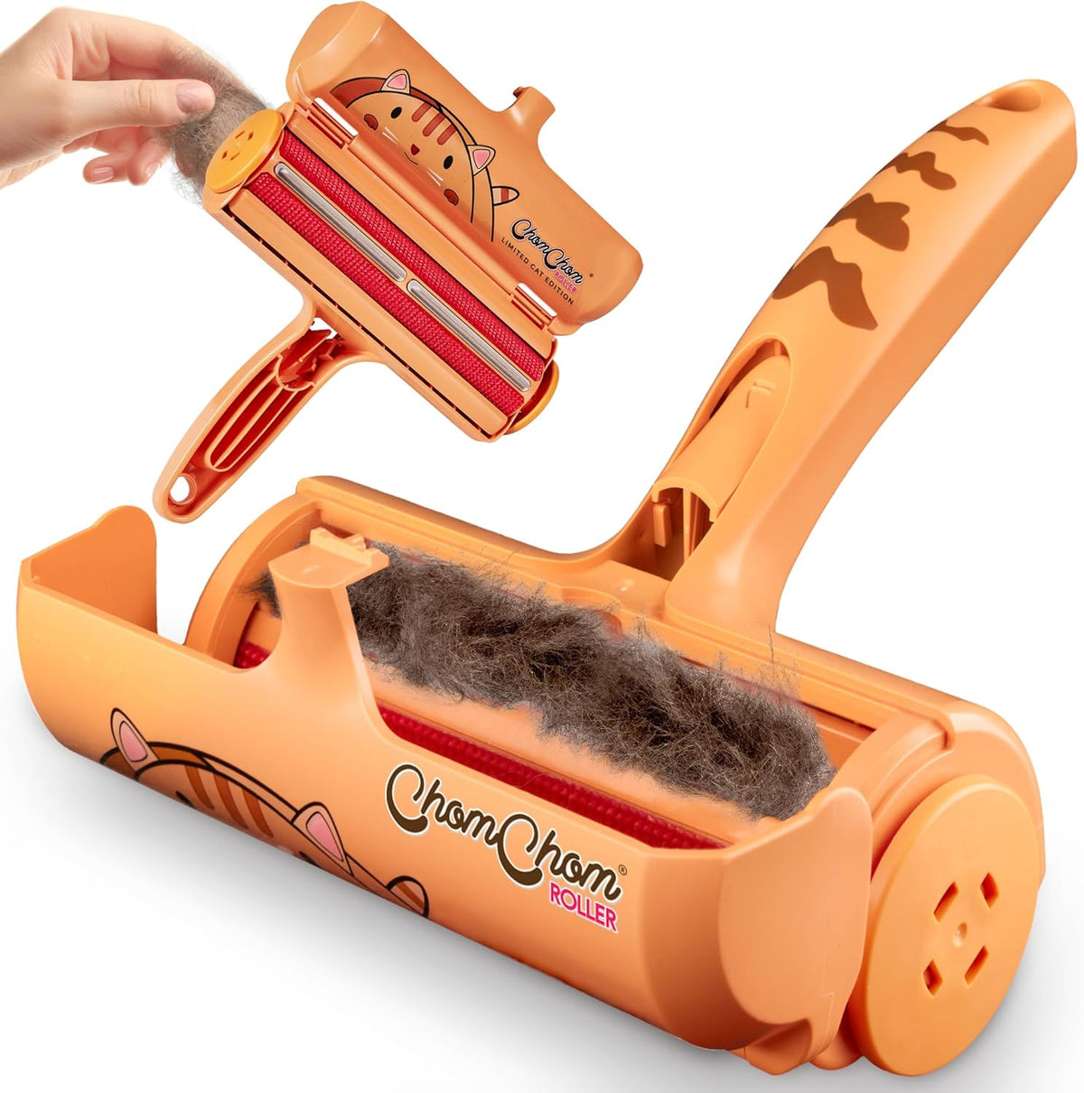 ChomChom Roller Pet Hair Remover - Cat Pattern