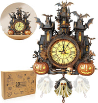 Halloween 3D Puzzles for Adults Halloween Puzzle Clock Adult Craft – Fun for Kids & Family - Halloween Clock