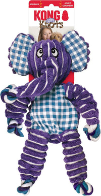 KONG Floppy Knots Rope and Plush Dog Toy - Elephant / Medium/Large - image 2