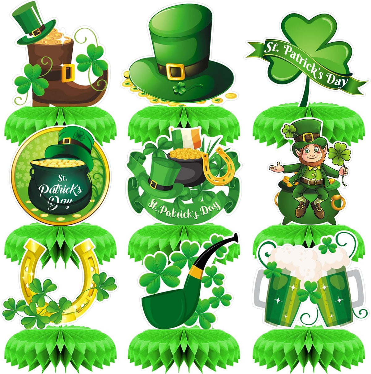 Halloween Table Decorations - St Patricks Day